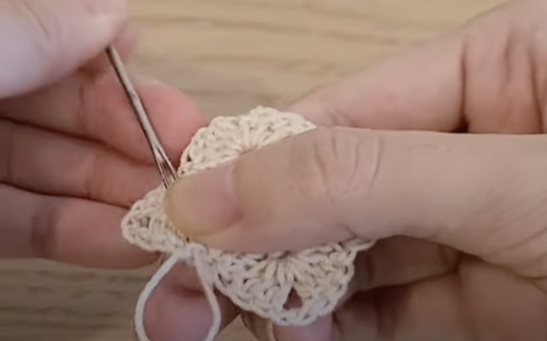 編み方１．モチーフを作る